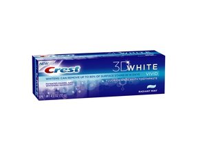 Image 0 of Crest 3D White Advanced Vivid Refreshing mint Toothpaste 4 oz