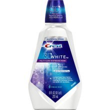 Crest 3D White Vivid Fresh Mint Mouthwash 237 Ml