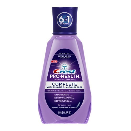 Image 0 of Crest Pro-Health Complete Clean Mint Mouthwash 500 Ml