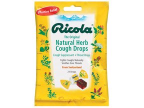Image 0 of Ricola Original Natural Herb Cough Drops Bag Lozenges 21