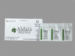 Image 0 of Aldara 5% Cream 12 Pack 0.25GM By Valeant Pharma.