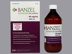 Banzel 40mg/ML Suspension 460 Ml By Eisai Inc