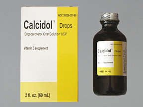 Image 0 of Calcidol Vitamin D 8000IU Drops 60 Ml