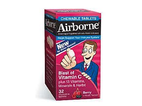 Image 0 of Airborne Immune Chew able Tablets Berry 32