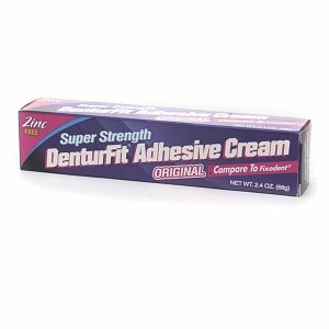 Image 0 of Denturefit Adhesive Cream 2.4 oz