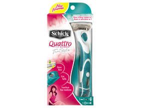 Image 0 of Schick Quattro Trim Style For Women 1 Ct