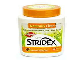 Image 0 of Stridex Naturally Clear Pads Pomegranate 70 ct