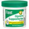 Fleet Glycerin laxative adult Suppositories jar Ct.