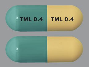 Image 0 of Tamsulosin Hcl Generic Flomax 0.4 Mg 100 Caps By Sandoz Rx. 