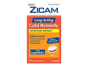 Image 0 of Zicam Cold Remedy Cherry 18 Each