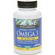 Image 0 of Omegaworks Omega-3 Enteric Coated 90 Soft Gels