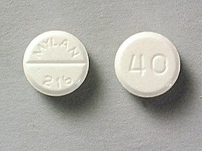 Image 0 of Furosemide Generic Lasix 40 Mg Tabs 100 By Mylan Pharma