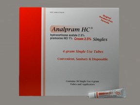 Image 0 of Analpram-Hc 2.5% Single Cream 30 x 4 Gm By Sebela Pharma