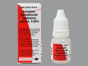 Azelastine Hcl 0.05% Drops 6 Ml By Wallace Pharma.