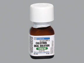 Image 0 of Calcitriol 1 Mcg/Ml Oral Solution 15 Ml By Ranbaxy Labs.