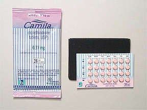 Camila Birth Control Tab 6x28 Teva Pharma.