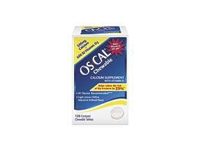 Image 0 of Os-Cal 500 + D Chewables Lite Lemon 120 Ct.