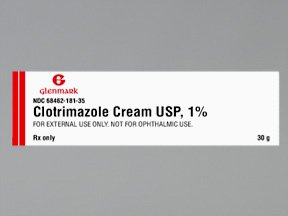 Clotrimazole 1% Cream 30 Gm By Glenmark Generics.
