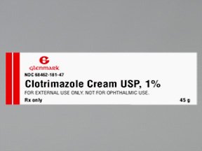 Clotrimazole 1% Cream 45 Gm By Glenmark Pharma.