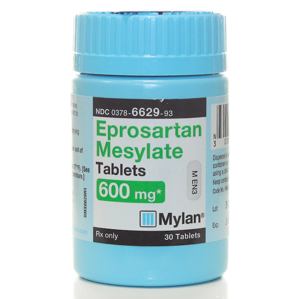 Image 0 of Eprosartan Generic Teveten Hct 600-25 Mg Tabs 30 By Mylan Pharma 