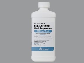 Felbamate Generic Felbatol 600mg/5ml Suspension 473 Ml By Amneal Pharma