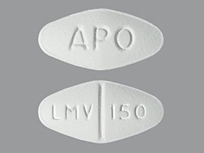 Lamivudine Generic Epivir 300 Mg Tabs 30 By Apotex Corp.