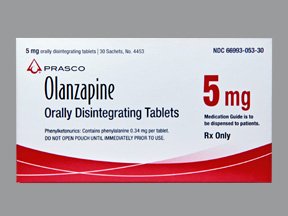 Olanzapine 5 Mg Odt Unit Dose 30 Tabs By Par Pharma