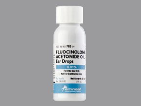 Image 0 of Fluocinolone Acetonide Generic Dermotic 0.01% Drops 20 By Amneal Pharma