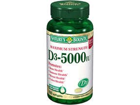 Nature's Bounty D5000, Maximum Strength, SFG Gelcap, 100ct