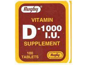 Image 0 of Vitamin D3 Tabs 1000IU 100 Tabs By Major Rugby Lab