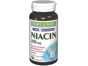 Natures Bounty Niacin Time Release 50 MG Capsules 90