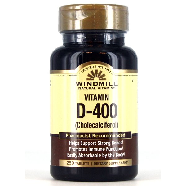 Image 0 of Vitamin D3 400IU Tablets 250