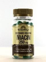 Image 0 of Niacin 250 Mg Sustained Release 100 Capsules