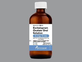 Image 0 of Escitalopram Generic Lexapro 5mg/ml Solution 240 Ml By Amneal Pharma.