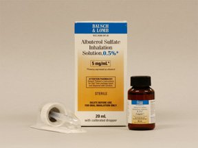 Albuterol Sulfate 5Mg/Ml Concentrated 20 Ml By Bausch & Lomb Pharma