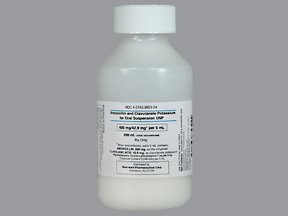 Image 0 of Amoxicillin-Clav K 600-5 Mg/Ml Suspension 200 Ml By Westward Pharma.