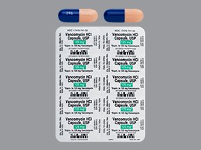 Vancomycin 125 Mg Caps 20 Unit Dose By Akorn Inc.