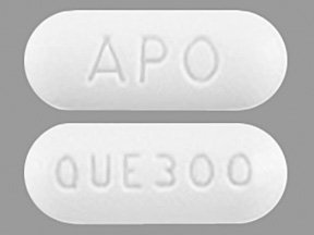 Quetiapine 300 Mg Tabs 60 By Apotex Corp. 