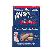 Mack's Ear Plugs Soft Foam 10 pr