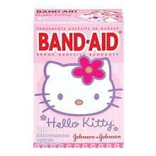 Band-Aid Adhesive Bandages Hello Kitty Assorted 20 Ct.