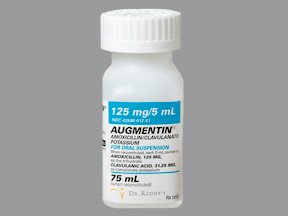 Augmentin 125/5Ml Powder Oral Solution 75 By Dr Reddys Labs