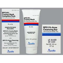Bpo 8% Creamy Wash Pack Combo 212.10 Gm By Acella Pharma.