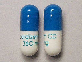 Cardizem CD 360Mg Caps 90 By Valeant Pharma.