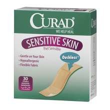 Image 0 of Curad Sensitive Skin Bandage 1 Size 30 Ct.