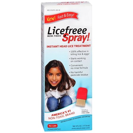 Lice Free Instant Treatment Spray 6oz