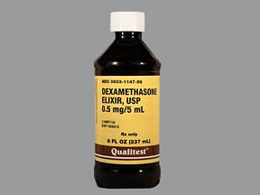 Image 0 of Dexamethasone 0.5Mg/5Ml Elixir 239 Ml By Qualitest Pharma