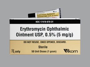 Erythromycin 5Mg/Gm Oint 50 Gm By Akorn Inc.