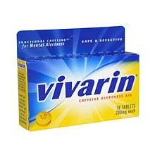 Image 0 of Vivarin Caffeine Alertness Aid Tablets 40 ct