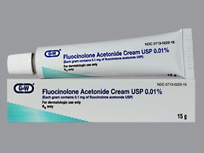 Fluocinolone Acetonide 0.01% Cream 15 Gm By G & W Labs