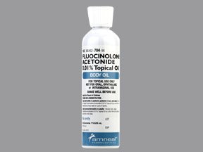 Image 0 of Fluocinolone Acetonide 0.01% Oil 118 Ml By Amneal Pharma
